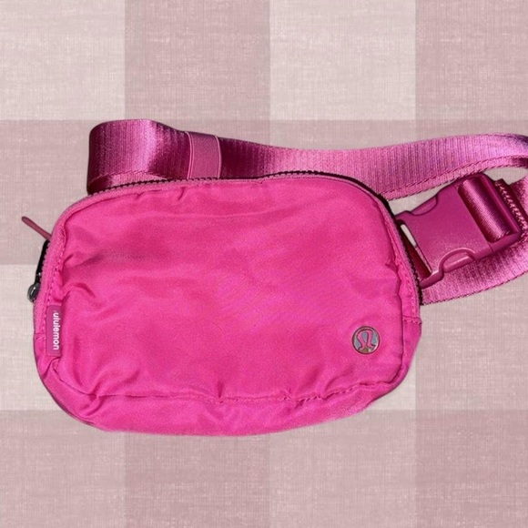 lululemon athletica Handbags - Lululemon Pink Belt Bag